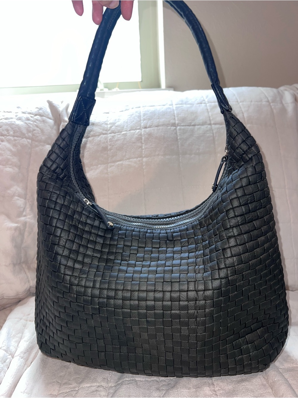 MZ Wallace Magnet Woven Shoulder Hobo Bag - Picture 2 of 9